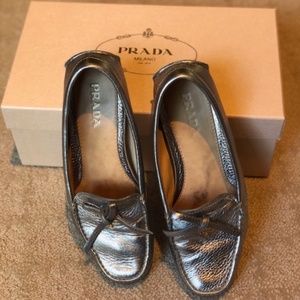 Prada loafers!